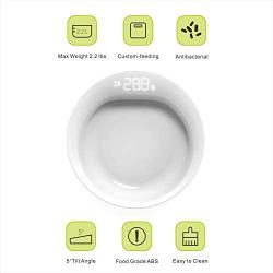 Petmii Smart Digital Feeding Pet Bowl, Food Measuring Washable for Dog Cat Food Bowl