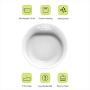 Petmii Smart Digital Feeding Pet Bowl, Food Measuring Washable for Dog Cat Food Bowl
