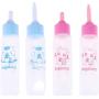 MICOKA Pet Milk Feeding Bottle Nurser Bottle Nursing Feeding Bottle Water Milk Feeder for Puppy Squirrel Kittens Hamster 4pcs