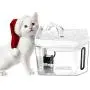 CATISM Cat Water Fountain,Dog Water Dispenser, 2.5L /84oz Silent Transparent Automatic Water Dispenser with replaceable Filter for the Health of pets CATISM Cat Water Fountain,Dog Water Dispenser, 2.5L /84oz Silent Transparent Automatic Water Dispenser with replaceable Filter for the Health of pets