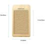 MOUOGO Wall Mounted Scratching Post Place Floor Or Wall Mounted, Durable Sisal Board Scratcher for Cats Health and Good Behavior,Wall Cat Scratcher Scratching Board for Cats