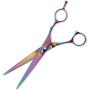 Master Grooming Tools Stainless Steel 5200 Rainbow Series Pet Straight Shears, 6-1/2-Inch