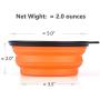 Pet Water Bottle for Dogs,Dog Travel Water Bottle,Upgraded 2 in 1 Drinking Cup Dispenser for Pets,with 2 Collapsible Bowls,Leakproof Foldable Food Bowl for Outdoor Travel Walking Hiking BPA Free
