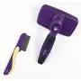 AOU Pet Brush Dog Brushes Cat Pet Supplies Self Cleaning Slicker Brush for Shedding&Grooming Tools Comb Reduces Long and Loose Undercoat,Mats&Tangled Hair AOU Pet Brush Dog Brushes Cat Pet Supplies Self Cleaning Slicker Brush for Shedding&Grooming Tools Comb Reduces Long and Loose Undercoat,Mats&Tangled Hair