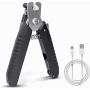 Dog Nail Clippers with Ultra Bright LED Light and Nail Grinder, Valentine’s Day Cats Dogs to Claw Trimming