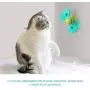 showall Windmill Cat Toy Turntable Teasing Interactive Cat Toys for Indoor Cats with Suction Cup Scratch Hair Brush Funny Kitten Toys showall Windmill Cat Toy Turntable Teasing Interactive Cat Toys for Indoor Cats with Suction Cup Scratch Hair Brush Funny Kitten Toys