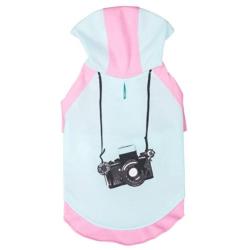 Blueberry Pet 2 Colors Camera Dog Hoodie