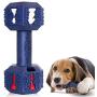 Jomilly Dog Chew Toys for Aggressive Chewers Indestructible Dog Toys Tough Natural Rubber Dumbbell Toy for Small Medium Large Dogs