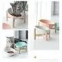 gutongyuan Ceramic Tilted Elevated Raised Pet Bowl with Wood Stand for Cats and Dogs No Spill Pet Food Water Feeder gutongyuan Ceramic Tilted Elevated Raised Pet Bowl with Wood Stand for Cats and Dogs No Spill Pet Food Water Feeder