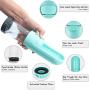 LESCOLTON Collapsible Pet Water Bottles for Dogs, Leak Proof Portable Foldable Drinking Water Bottle Bowl Dispenser with Filter for Pets Walking, Travel, Hiking, 300ML