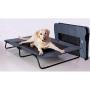 Pet Gear Lifestyle Pet Cot Elevated Bed | No Assembly Required | Premium Tear Resistant Cooling Mesh | Indoor & Outdoor | Lightweight & Portable, 50'', Lake Blue (PG6250LBA)