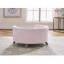 Enchanted Home Pet Rosie Sofa – Blush Pink