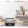 Geyecete Dog Toys Storage Bins - Pet Toy and Accessory Storage Bin, Organizer Storage Basket for Pet Toys, Blankets, Leashes and Food