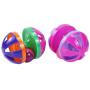 ocijf179 Cat Toy Pet Cat Kitten Dumbbell Bell Ball Scratch Training Game Interactive Playing Toy - Random Color