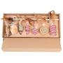 Cat Scratching Board Presents A Cat Toy Set Combination Seven-Piece Set Bells Feather Mouse Wooden Pole Funny Cat Stick
