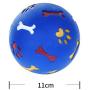 HYJA-Z Toy Balls for Dogs Pet Supplies Rotatable Switch Leaking Device Relieve Artifact Pet Killing time Toy,11cm,Blue