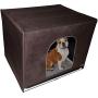 Pet Gear Pro Pawty, Potty Training Aid for Pee Pad/Grass Patch, Removable Tray Holds Pad Included, Hides Messes, Optional Wall Guard, Dog Litter Box