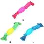 Pet Dog Chew Toy for Aggressive Chewers Bite Training Toy Rope Toys,Tug of War Dog Toy for Large Dogs, Pet Dog Molars Bite-Resistant Hand-Woven Bite Cotton Rope Toy