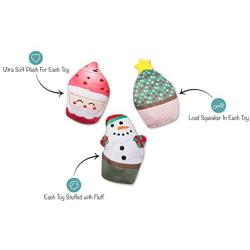 Fringe Studio Mini Dog Toy Set, Gingerbread