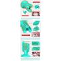 BXZ Dog Toys Dog Toothbrush Dog Chew Toy Dog Teeth Cleaning Dog Toothbrush Apply to Pet Dogs Brush Your Teeth Stick/Blue