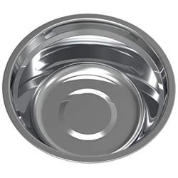 BENTOPAL Dog Water Bowl Dispenser, Slobber Stopper Water Bowl with No Spill, Auto-Refill Water Fountain for Pet, Dogs, Cats Indoor and Outdoor Garden, No Filter Required (Stainless Dog Bowl)