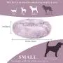 Vivaglory Super Cozy & Warm Donut Pet Bed+Dog Bowls Vivaglory Super Cozy & Warm Donut Pet Bed+Dog Bowls