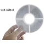 Zenesty Flower Fountain Filter for Cat and Dog Cotton Drinking Dispenser Activated Carbon Technology Keeps Water Clean and Tasty