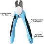 AhnQiraj Dog & Cat Pets Nail Clippers and Trimmers - with Safety Guard to Avoid Over Cutting, Razor Sharp Blade - Professional Grooming Tool for Large and Small Animals