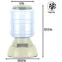 VaygWay Self Dispensing Pet Feeder – Automatic Gravity Dog Cat Feeder – Dry Food Dispenser Gravity Feeder – Automatic Pet Feeder Cat Feeder