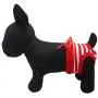 Alfie Pet - Torri Diaper Dog Sanitary Pantie 4-Piece Set - Size: XL (for Small Girl Dog Breeds)