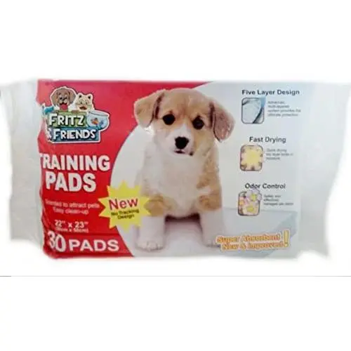 Pet Training Pads By Fritz & Friends 30 Pads - 22 X 23