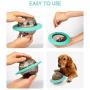 6.5 IQ Interactive Dog Treat Ball Toy, Food Dispensing Frisbee, Pet UFO Feeder, Dog Puzzle Toys for Small Medium Dogs Playing Chasing Chewing