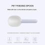 Kincown [Long Handle with Clip Dog Food Scoop-Cat Food Scoop-Dog Food Measuring Scoop-Pet Food Scoop -1 Cup Measuring Scoop