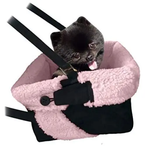 Cozy Boost Premium Quality Dog Booster Seat with Clip On Leash and Collapsible Dish for Small Dogs, Puppies, and Pets Cozy Boost Premium Quality Dog Booster Seat with Clip On Leash and Collapsible Dish for Small Dogs, Puppies, and Pets