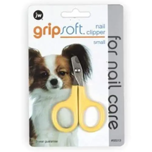 JW Pet Company GripSoft Nail Clipper for Pets, Small JW Pet Company GripSoft Nail Clipper for Pets, Small