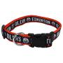 Pets First NHL Edmonton Oilers Collar for Dogs & Cats, Medium. - Adjustable, Cute & Stylish! The Ultimate Hockey Fan Collar!