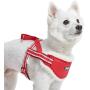 Blueberry Pet 2021 New 7 Patterns Ultra Soft & Comfy Sherpa Fleece Padded Dog Harnesses for Delicate Skin & Winter Cold Weather, Classy Stripes or Argyle Design