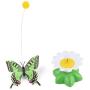 Funny Cat Toys Electric Rotating Butterfly Steel Wire Pet Cat Kitten Teaser Toy (Color random, without Batteries) Funny Cat Toys Electric Rotating Butterfly Steel Wire Pet Cat Kitten Teaser Toy (Color random, without Batteries)