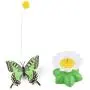 Funny Cat Toys Electric Rotating Butterfly Steel Wire Pet Cat Kitten Teaser Toy (Color random, without Batteries)