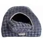 Armarkat Cat Bed Model C65HHG/LS, Purple Gray Combo Checkered Pattern