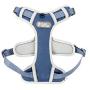 Tuff Hound Dog Harness, Easy On Off Pet Vest Collar,360° Tangle Free Thick Non-Slip Nylon Dog Leash with Night Reflective，Easy Control for Small Medium Large Dogs for Walking Running Hiking Camping