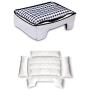 Pet Bed- Independent Liner All-Around Washable Pet Litter Green Printing and Dyeing Comfortable and Tasteless Kennel Segmentation Process is Not Easy to Collapse Cat House (Color : Lange-L)