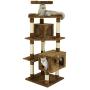 Go Pet Club Cat Tree Condo Scratcher Post Pet Bed Furniture