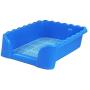 DAN Dog Toilet,Portable Plastic Toilet for Puppy Indoor Dog Toilet with Fenced for Small Dogs
