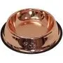 Melzon Petsentials Non-Skid Stylish Food Bowl for Your Pet, Premium Grade Stainless Steel - Elegant Bronze Melzon Petsentials Non-Skid Stylish Food Bowl for Your Pet, Premium Grade Stainless Steel - Elegant Bronze