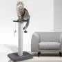 pedy 30'' Tall Cat Scratching Post, Natural Sisal Cat Scratcher, Cat Scratch Tower with Two Interactive Bell Toys (Cat Scratching Post) pedy 30'' Tall Cat Scratching Post, Natural Sisal Cat Scratcher, Cat Scratch Tower with Two Interactive Bell Toys (Cat Scratching Post)