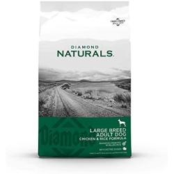 Diamond Naturals Premium Large Breed Formulas Dry Dog Food for Adult Dogs and/or Puppies Made with Real Meat Protein, Superfoods, Probiotics and Antioxidants