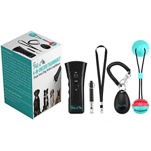 Pets et Us Anti Barking Device to Stop Dog Barking, Dog Trainer & Control Effective Range of 16.4 Ft, Safe for Pets Indoors and Outdoors