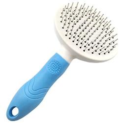 Tanyz Dog Brush & Cat Brush- Slicker Pet Grooming Brush- Shedding Grooming Tools Thick Needle