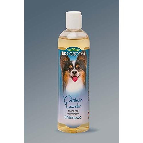 BIO-GROOM Protein Lanolin Tearless Dog Shampoo 5:1 Concentrate (12 oz.)